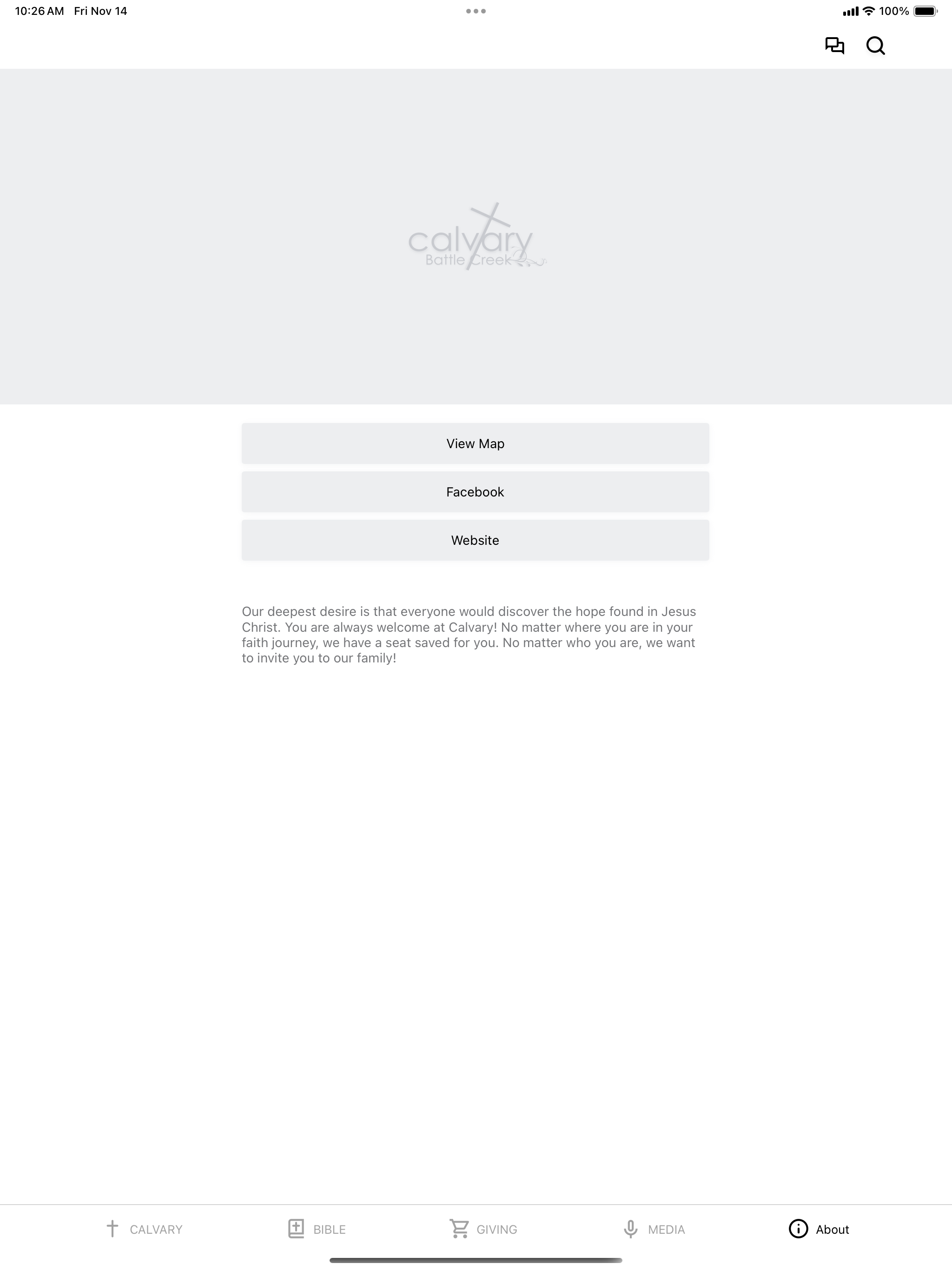 Calvary Baptist Church BC, MI screenshot 4