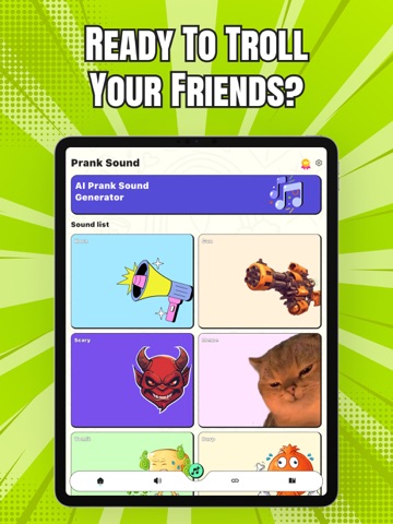 Fart Sounds: AI Prank Sound iPad screenshot