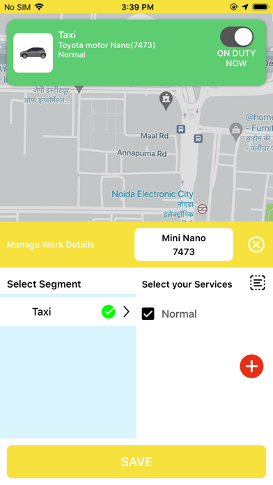 App screenshot