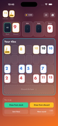 Okey Legends screenshot