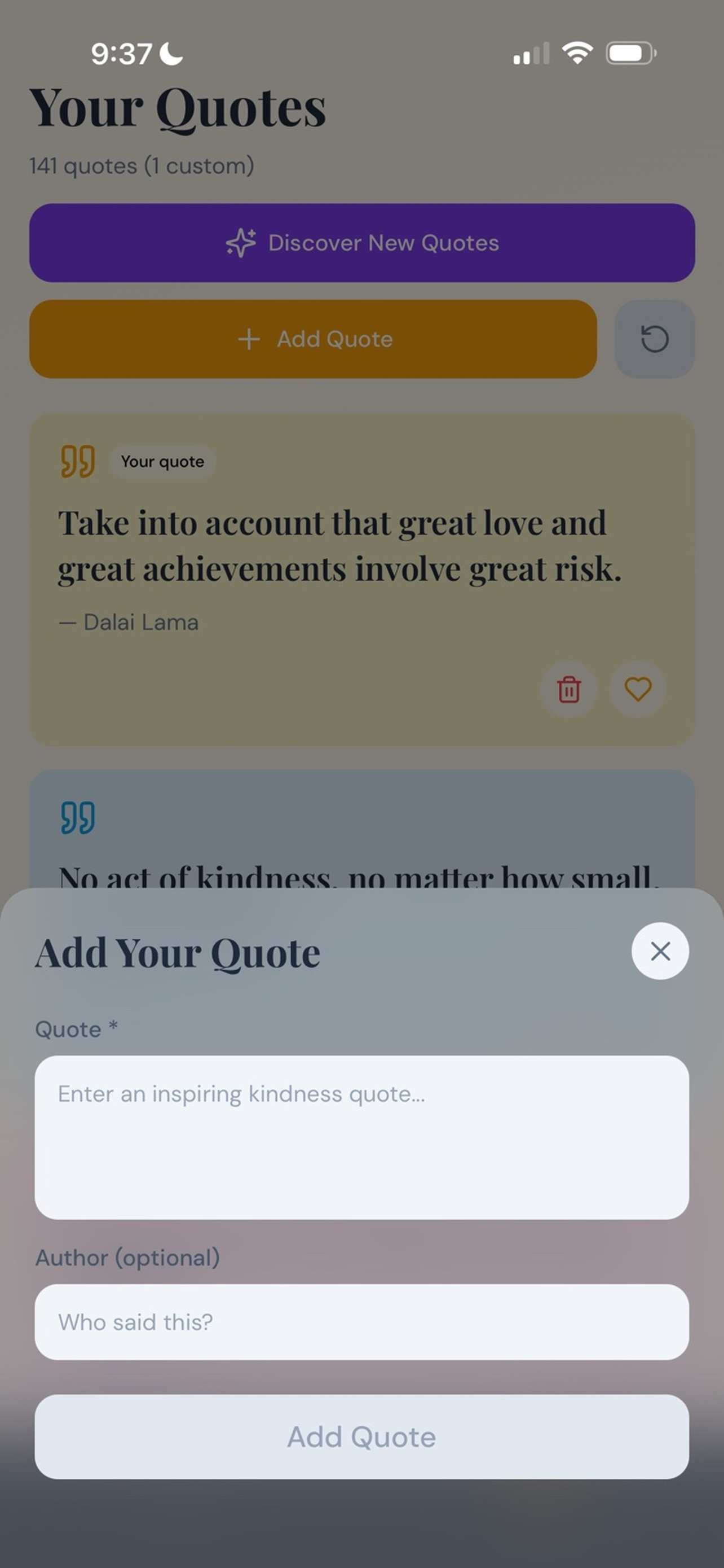 The Kindness Project