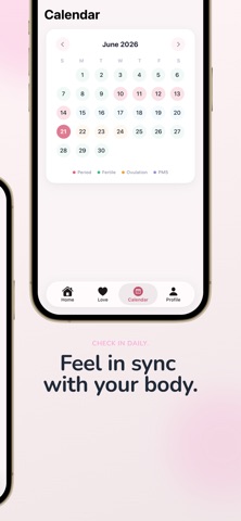 Flowy: Hormonal Tracker Screenshot 3 of 4