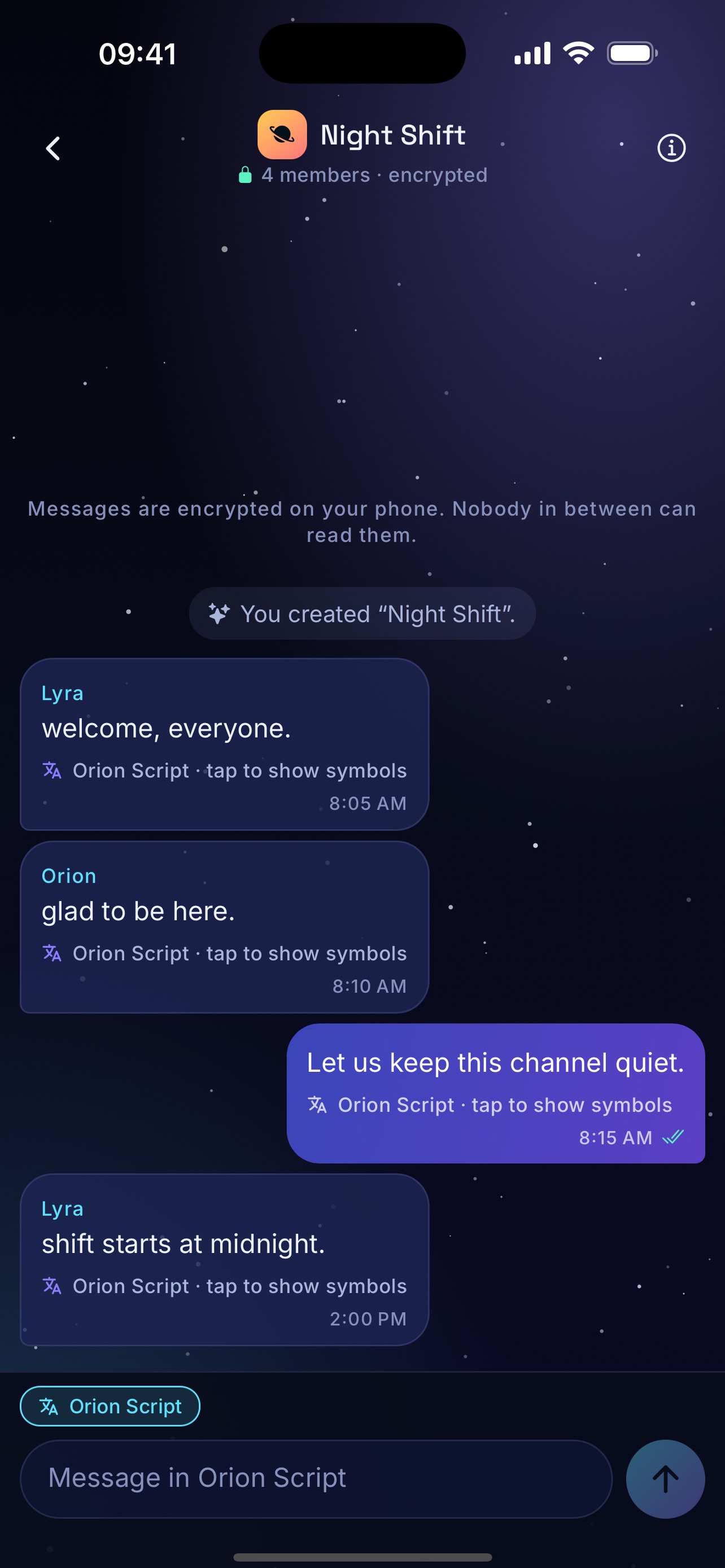 Screenshot 3 of Glyphconnect