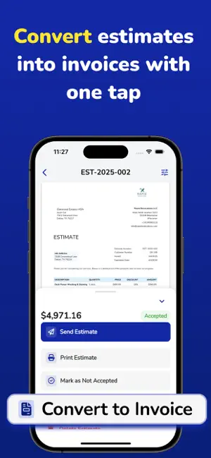 Invotap: Invoice Maker, Quote screenshot 4