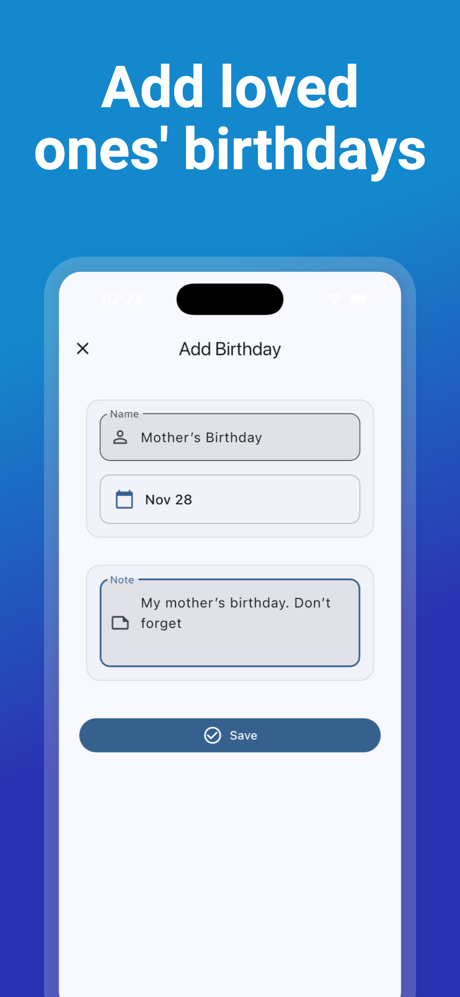Birthday Countdown | Reminder screenshot 5