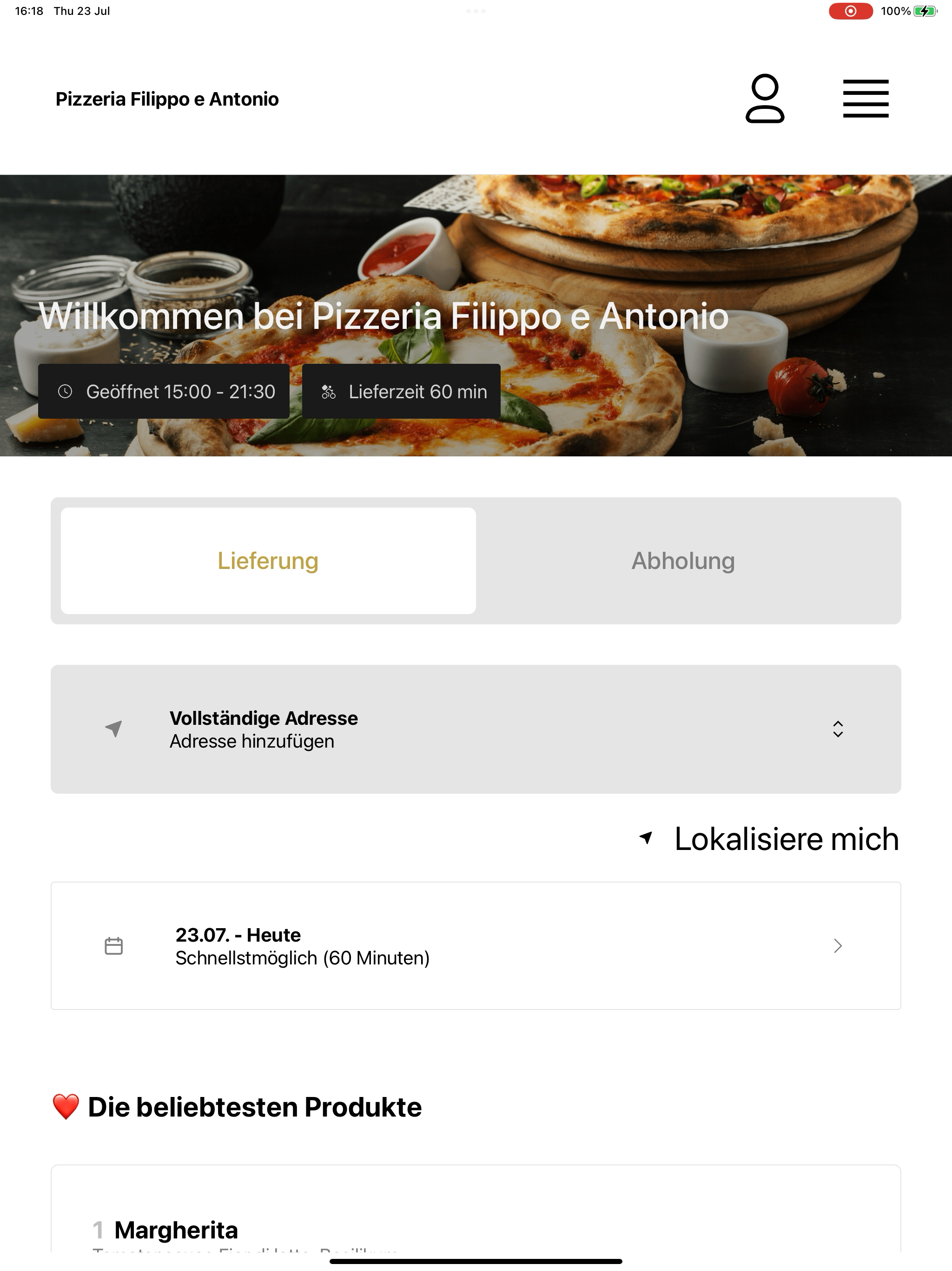 Pizzeria Filippo e Antonio screenshot 13