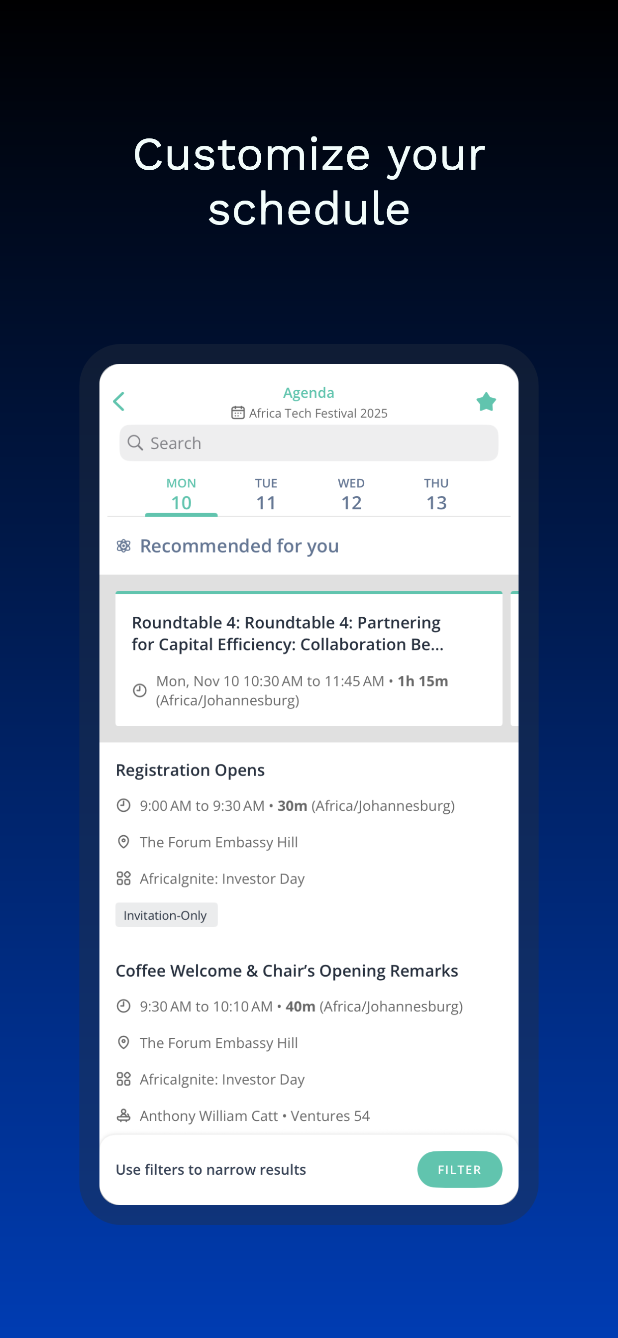 Africa Tech Festival screenshot 3