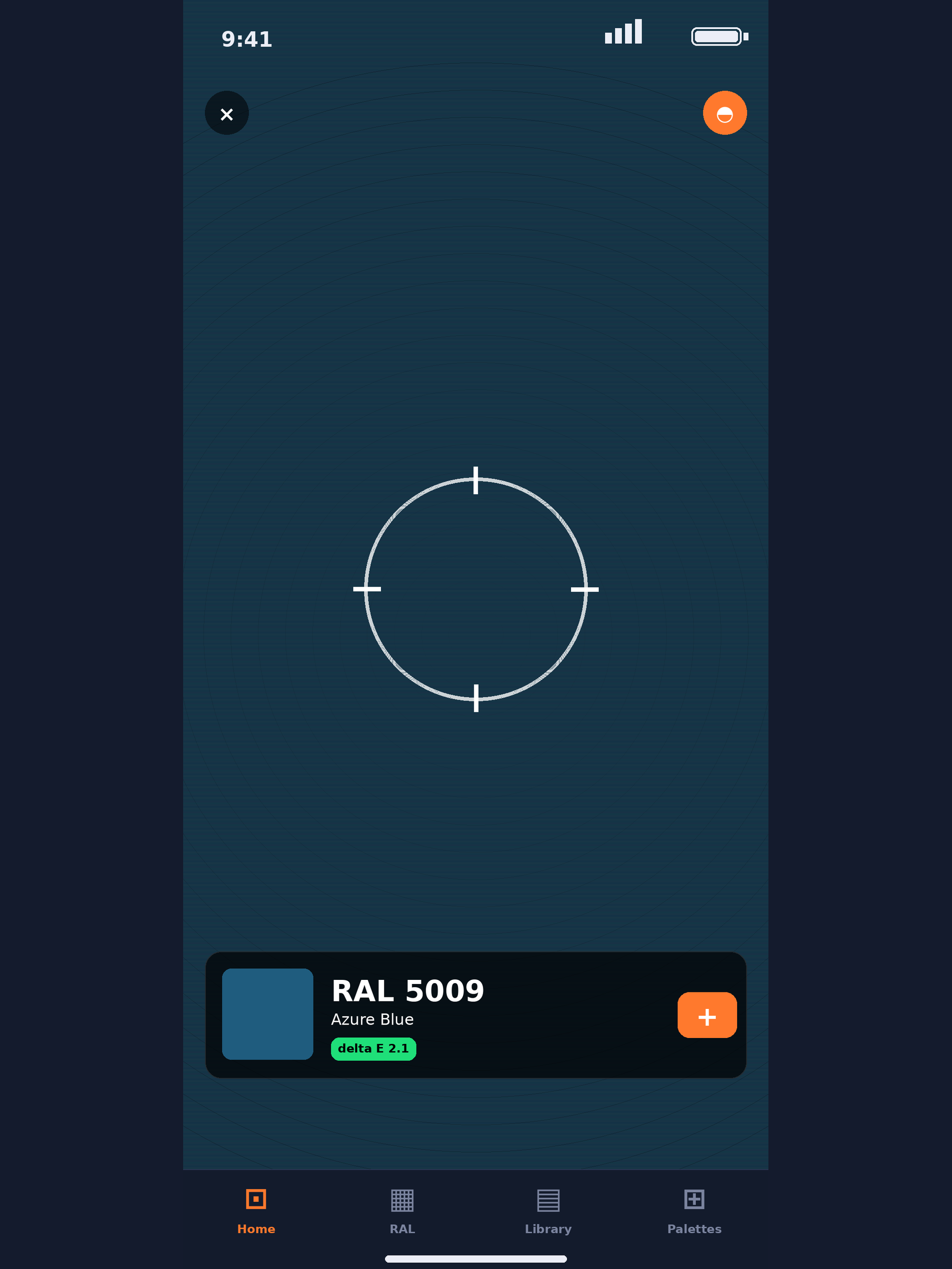 Color Scanner: RAL & HEX