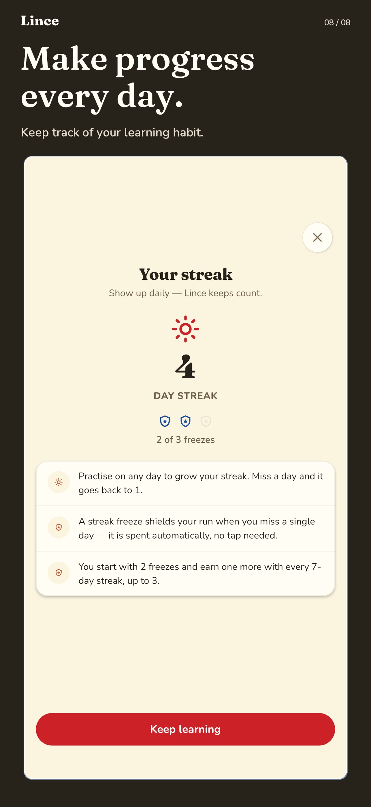 Screenshot 8 of Lince: Learn Spanish