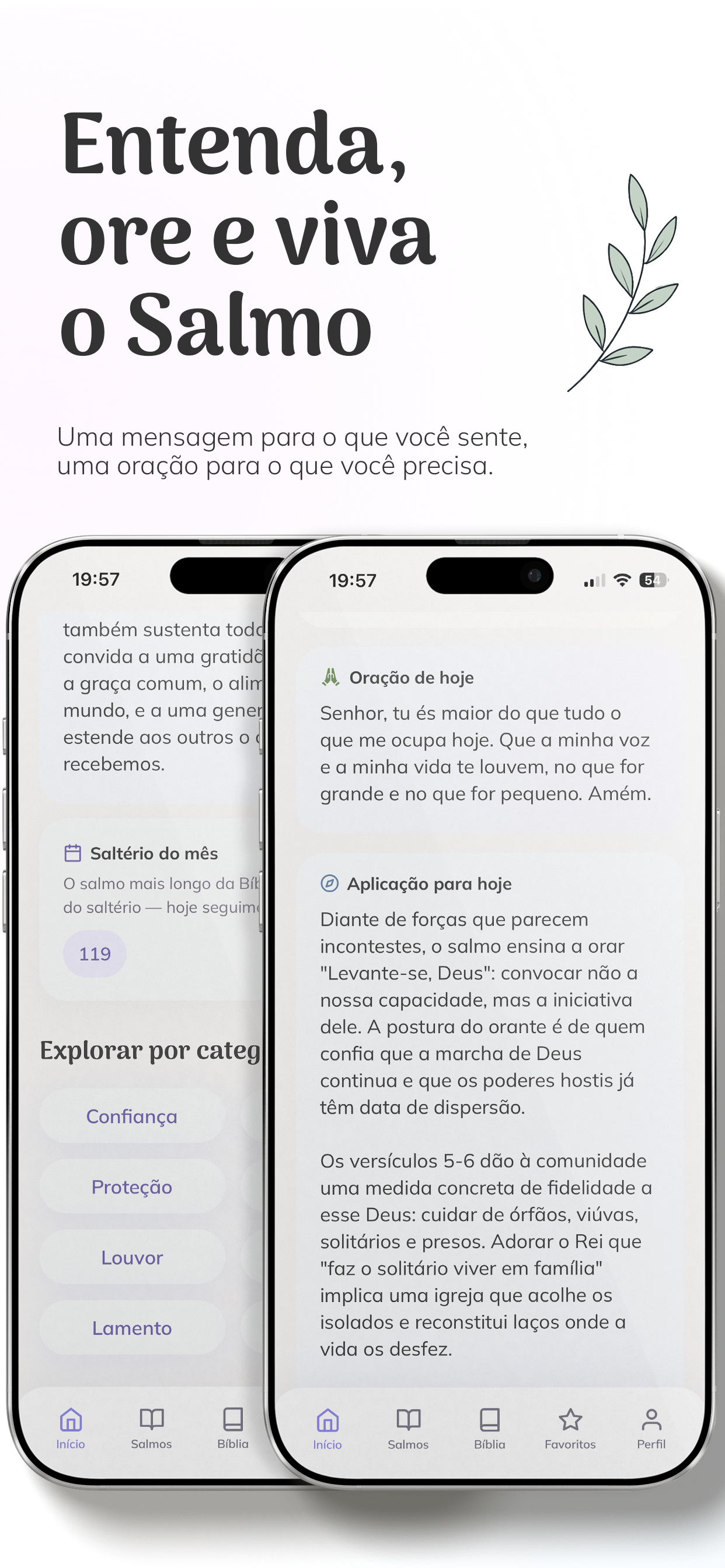 Salmo Diário - Salmos e Fé screenshot 2