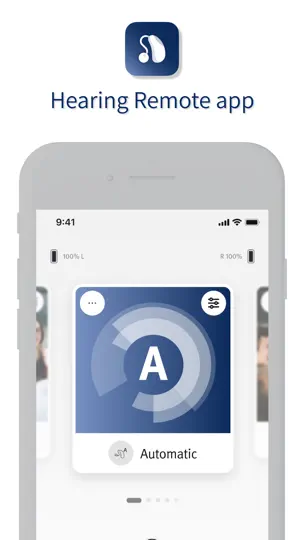 Screenshot von Hearing Remote auf dem iPhone 1