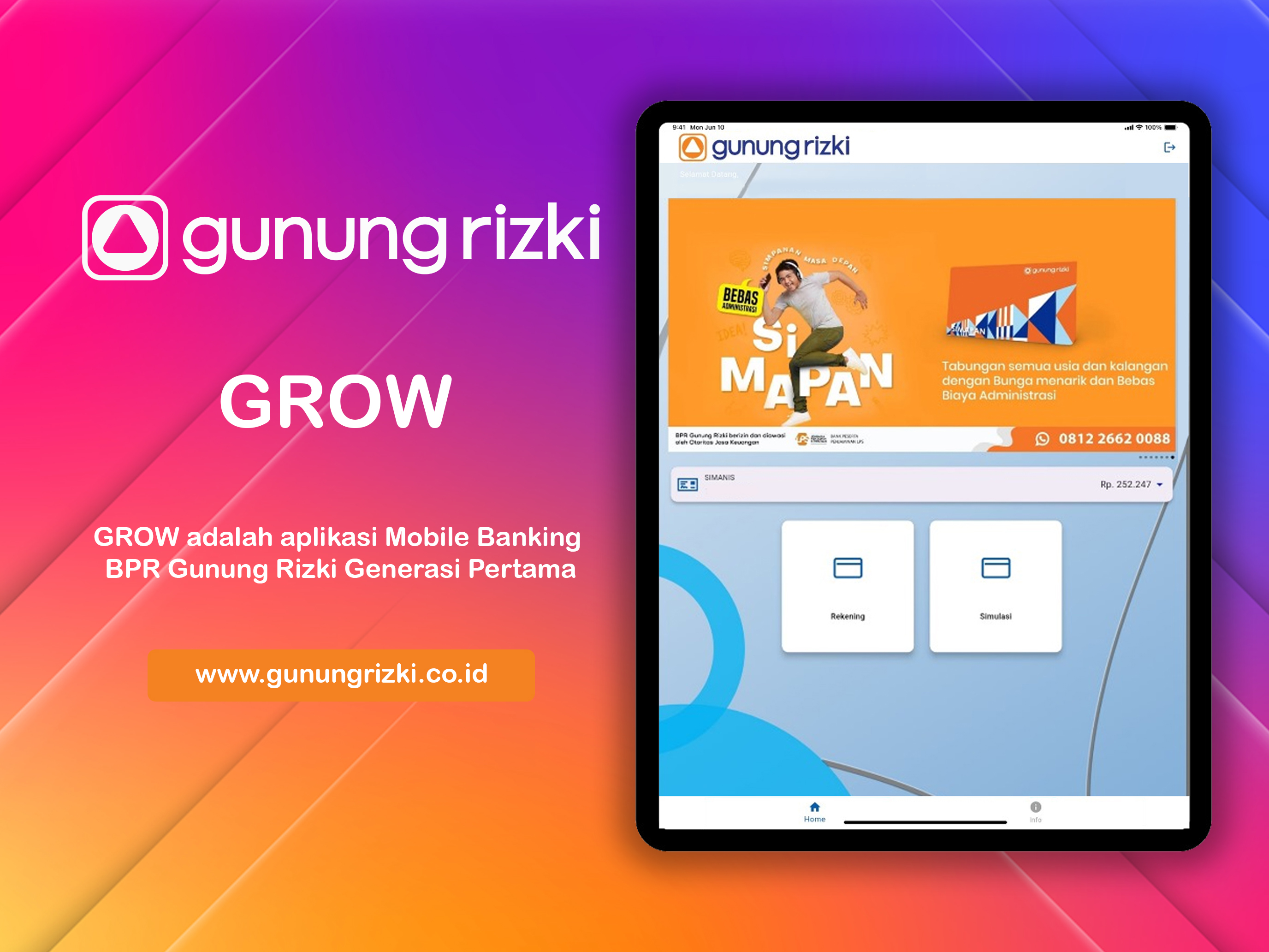 GROW BPR Gunung Rizki