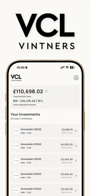 VCL Vintners screenshot 1