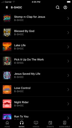 B-SHOC screenshot 2