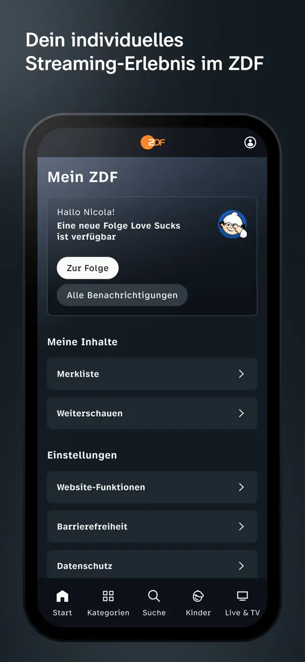 ZDFmediathek Screenshot 5