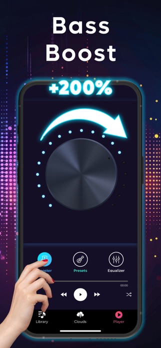 Bass Booster - Audio Equalizer Screenshot 2 of 3