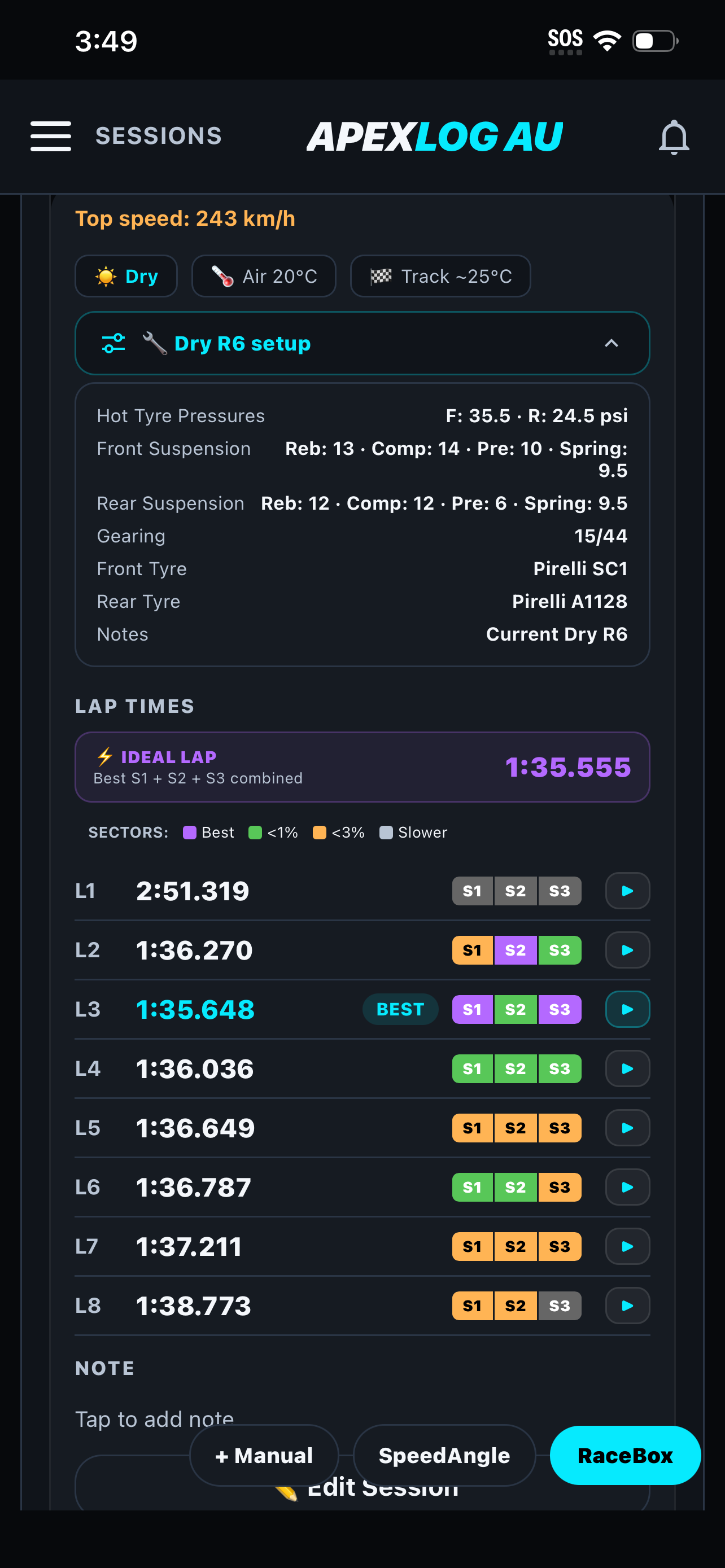 ApexLog Au