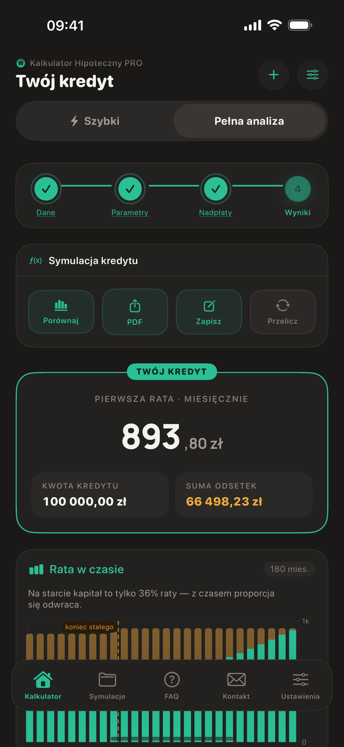 Kalkulator Hipoteczny Pro screenshot 6