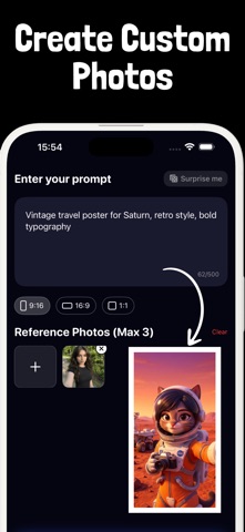 AI Photo Generator - VisoAI screenshot
