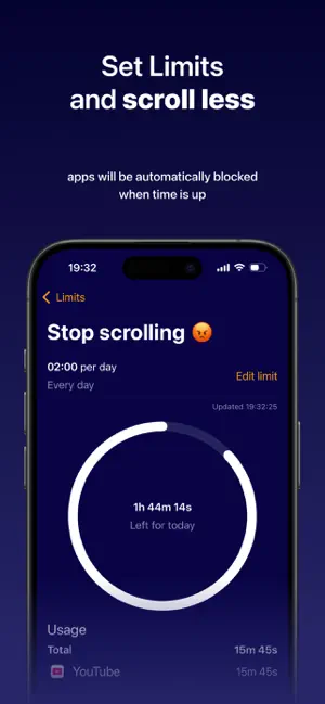 Pocus: Limit screen time screenshot 4