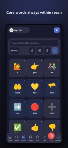Urai AAC: Speech App for Kids screenshot