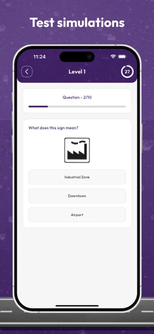 Saudi Driving Test & Signs screenshot 4
