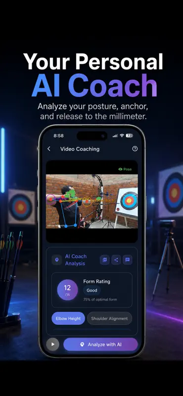 ArcherSense: AI Archery Coach screenshot 3 of 7