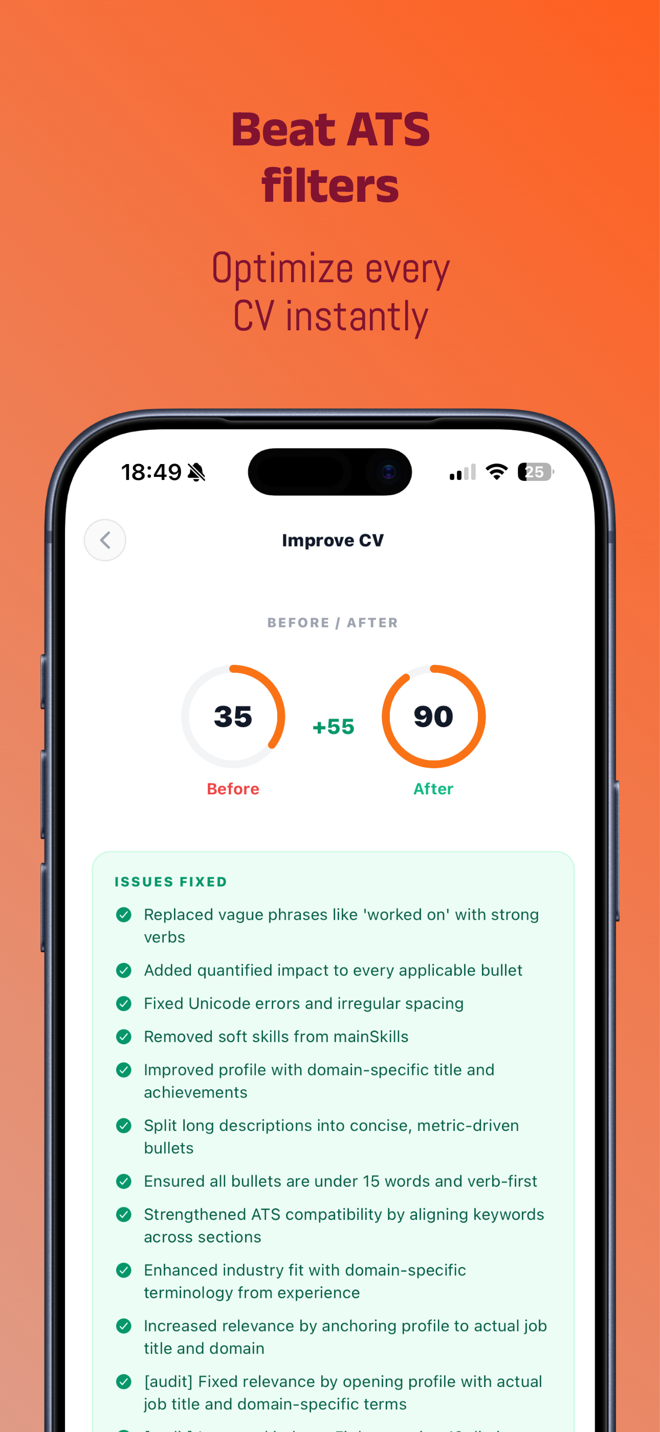 Apply4Me: AI Job Search & CV screenshot 4