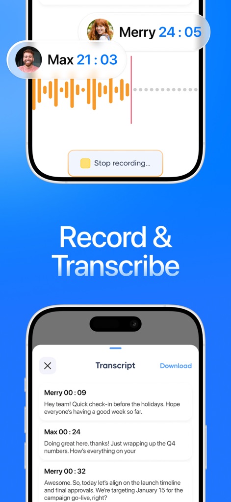 Mino: AI Voice Notes Agent - Productivity App | MWM