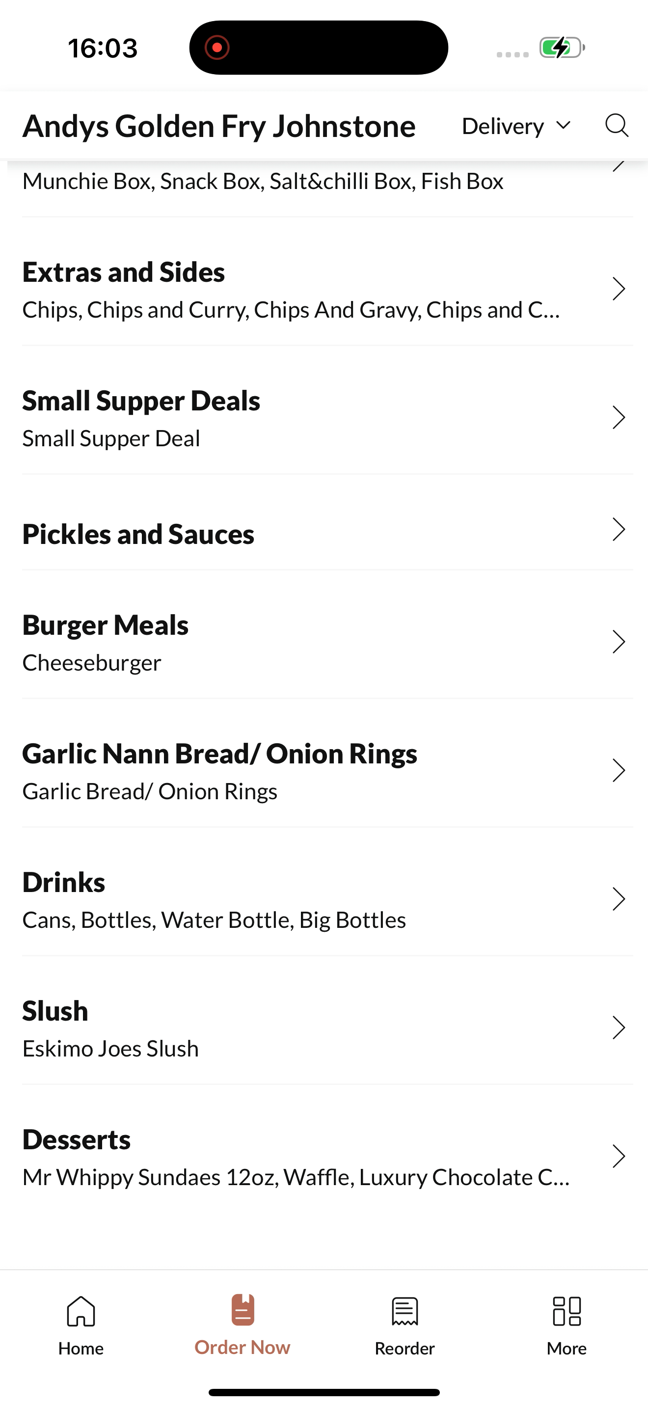 Andys Golden Fry Johnstone screenshot 3