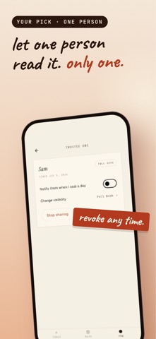 sDiary - Private Daily Journal Screenshot 6 of 8