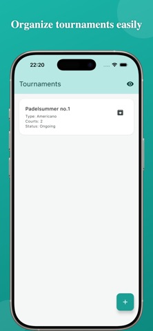 RallyUp - Padel Americano screenshot