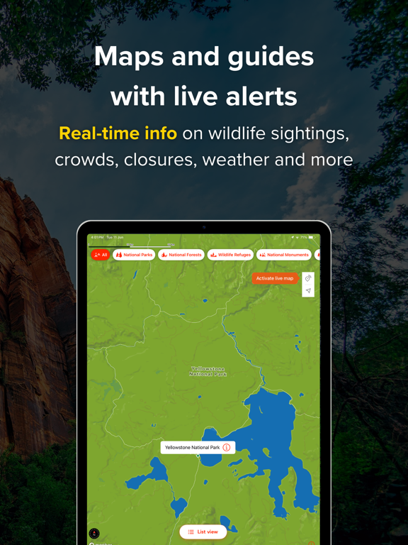 Screenshot #6 pour National Park Guides - Chimani