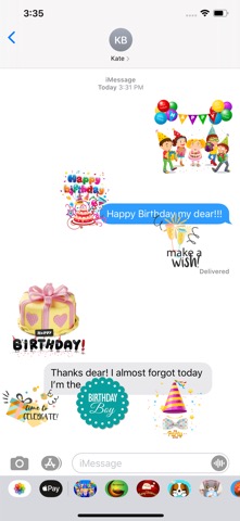 Happy Birthday Emoji & Stickerのおすすめ画像4