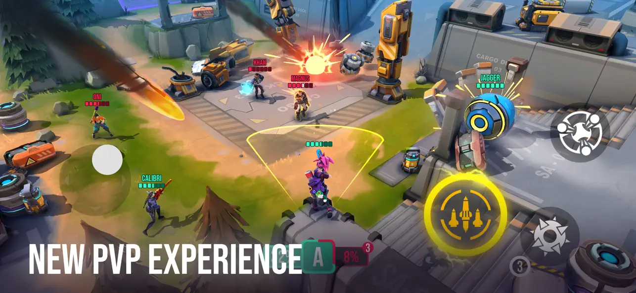 #1. Ricochet Squad: PvP Shooter (iOS) By: NICE PLANS STUDIO