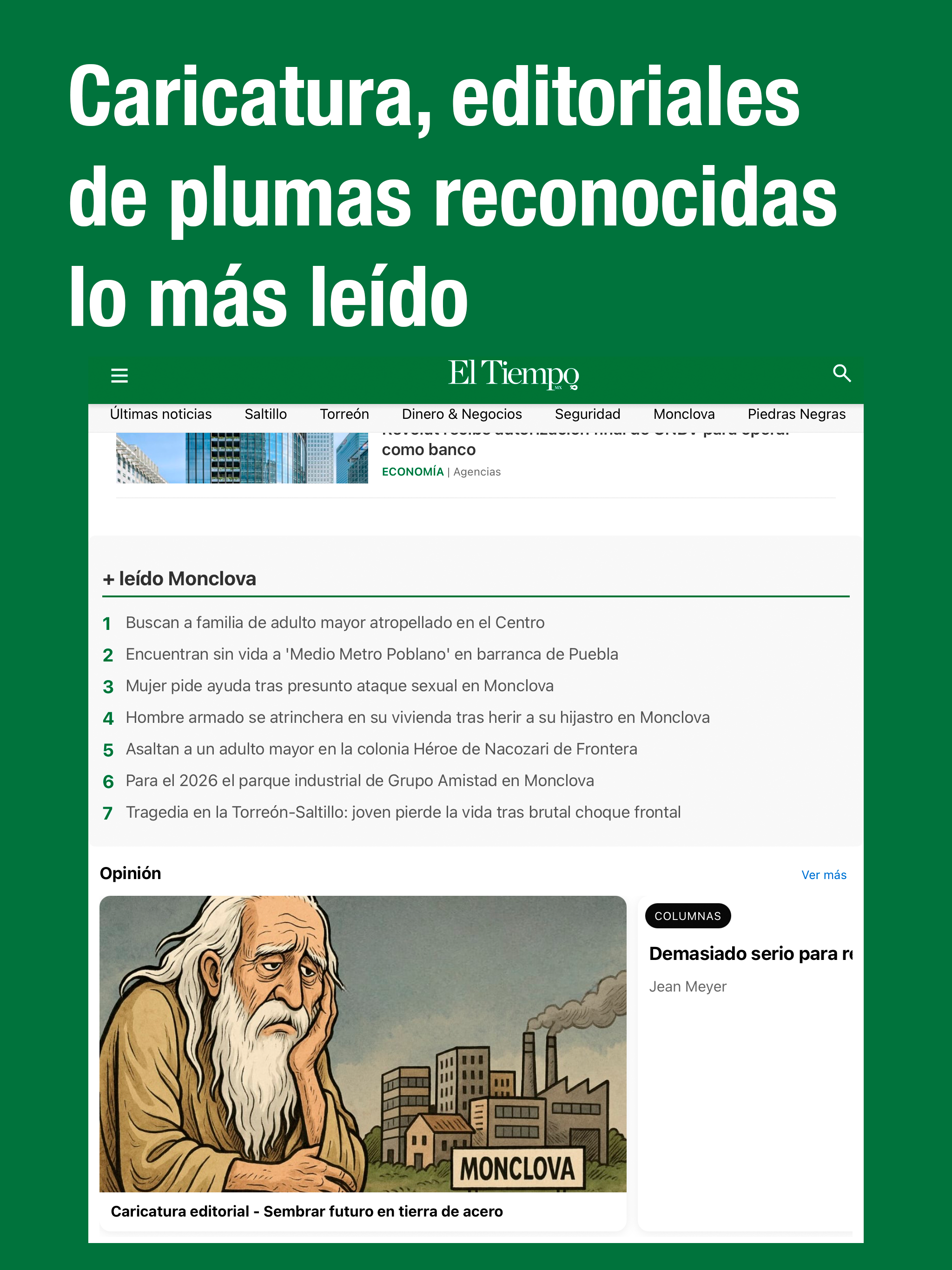 El Tiempo Monclova screenshot 7