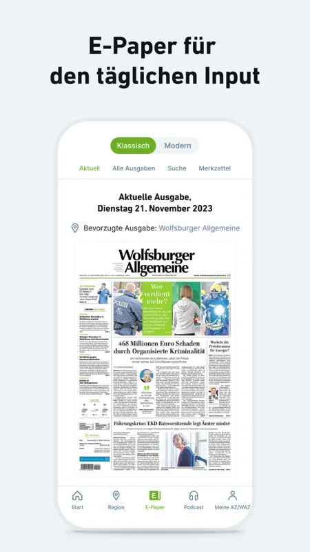 AZ/WAZ - News und Podcast screenshot 3 of 10