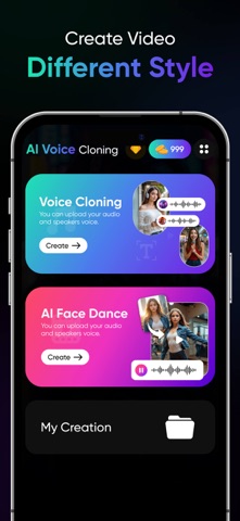Voice & Face Cloning: Dance AI screenshot