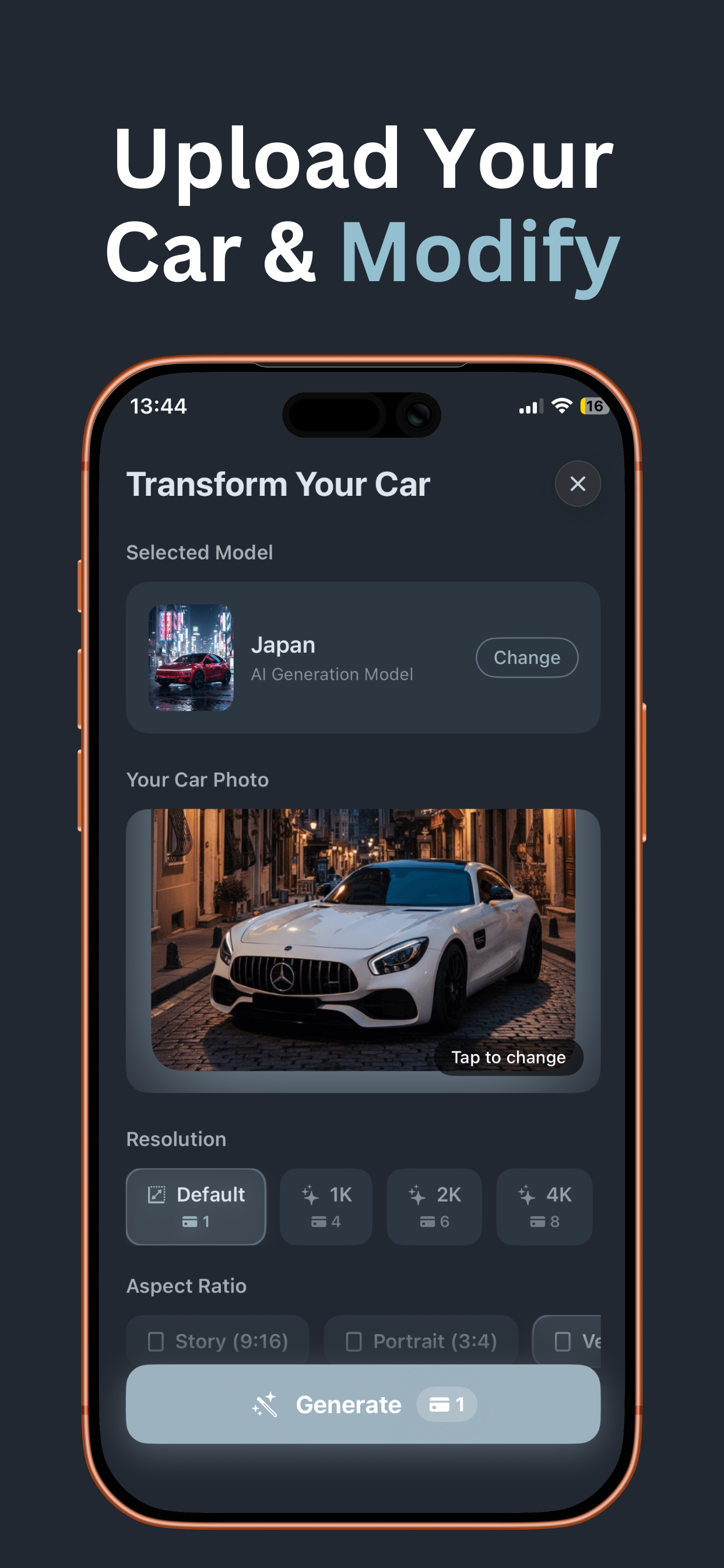 AI Car Modification - CarModo screenshot 10
