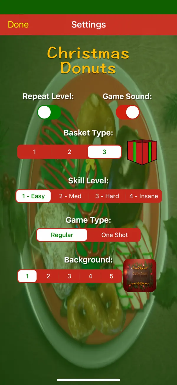 Screenshot #3 pour Christmas Donuts