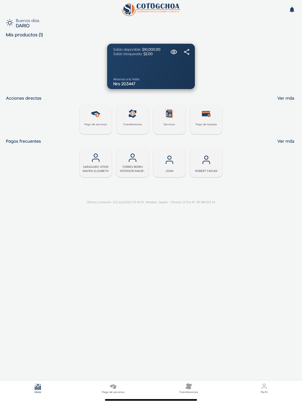 iPad screenshot