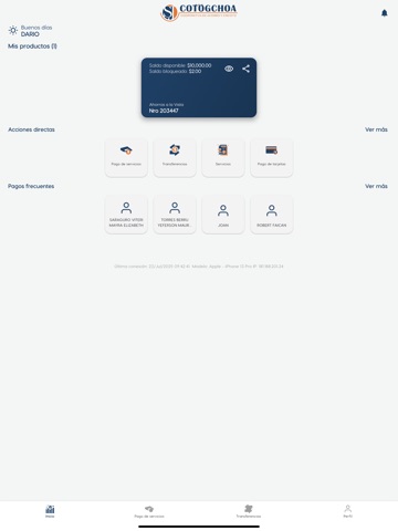 Cotogchoa - online iPad screenshot