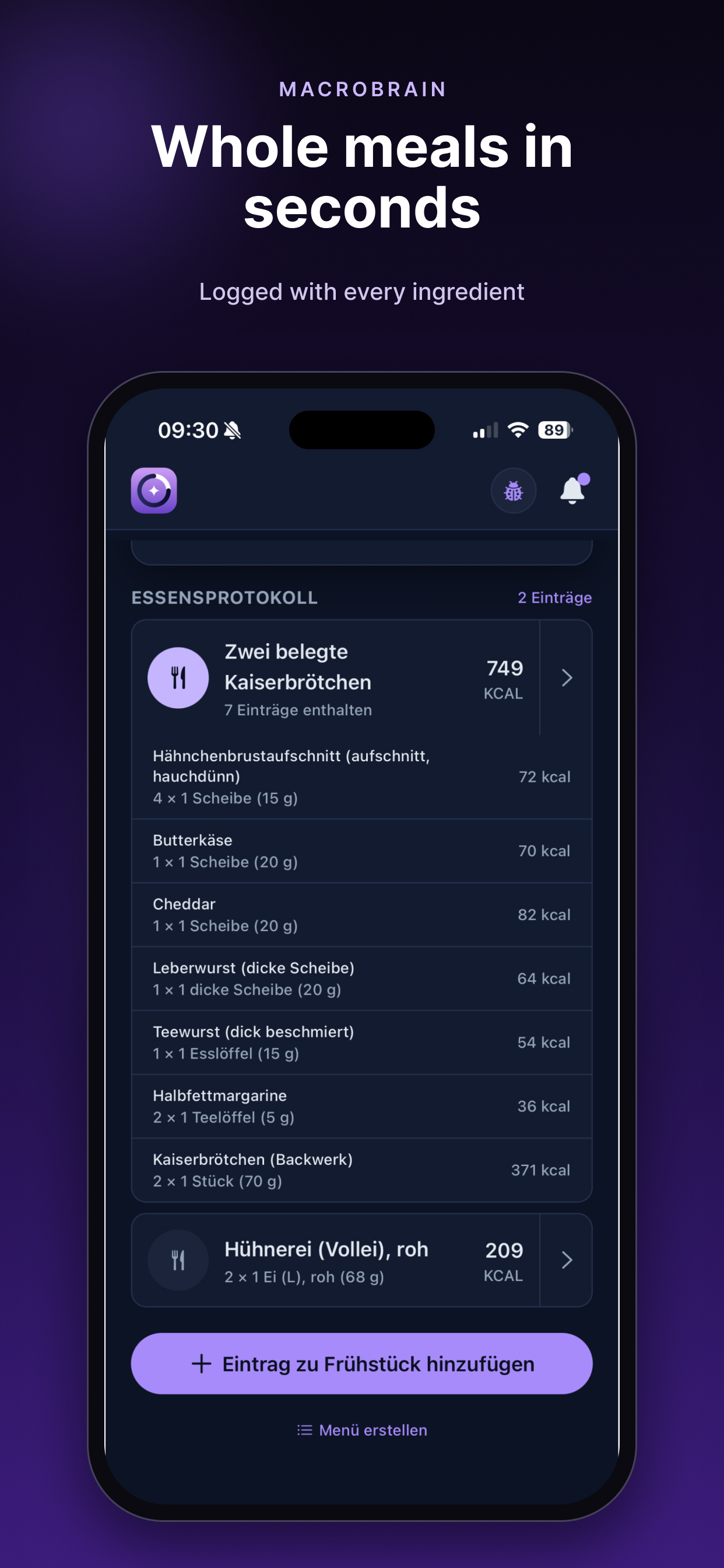 MacroBrain - Calorie Counter screenshot 6