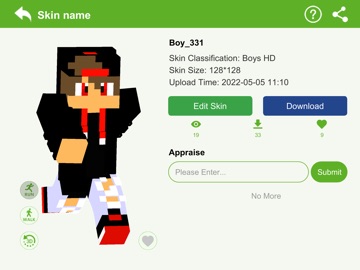 Skin Editor 3D iPad screenshot