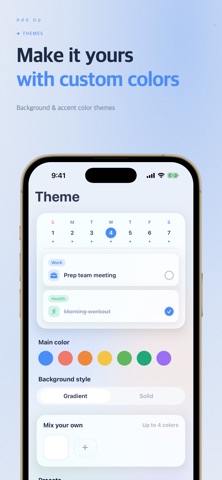 Add Up: To-Do List & Planner iPhone screenshot