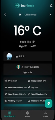 Envrtrack Lite Screenshot 1 of 3