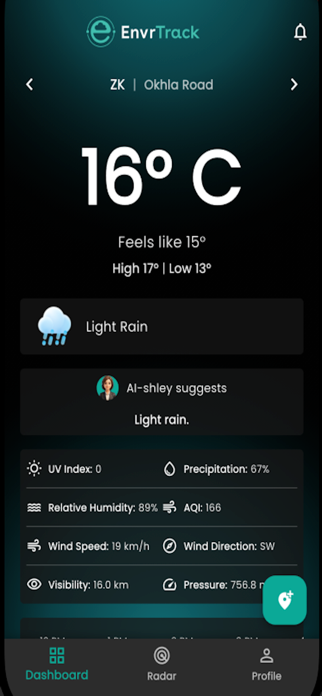 Envrtrack Lite Screenshot 1 of 3