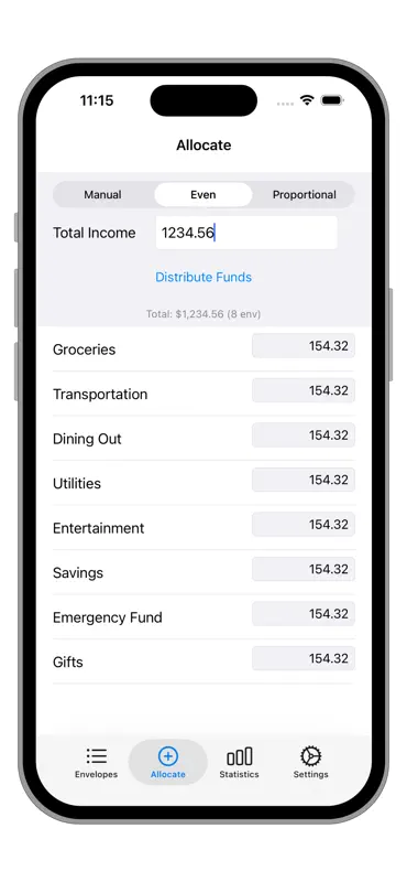 Cash Envelopes-Budget Tracker screenshot 4 of 8