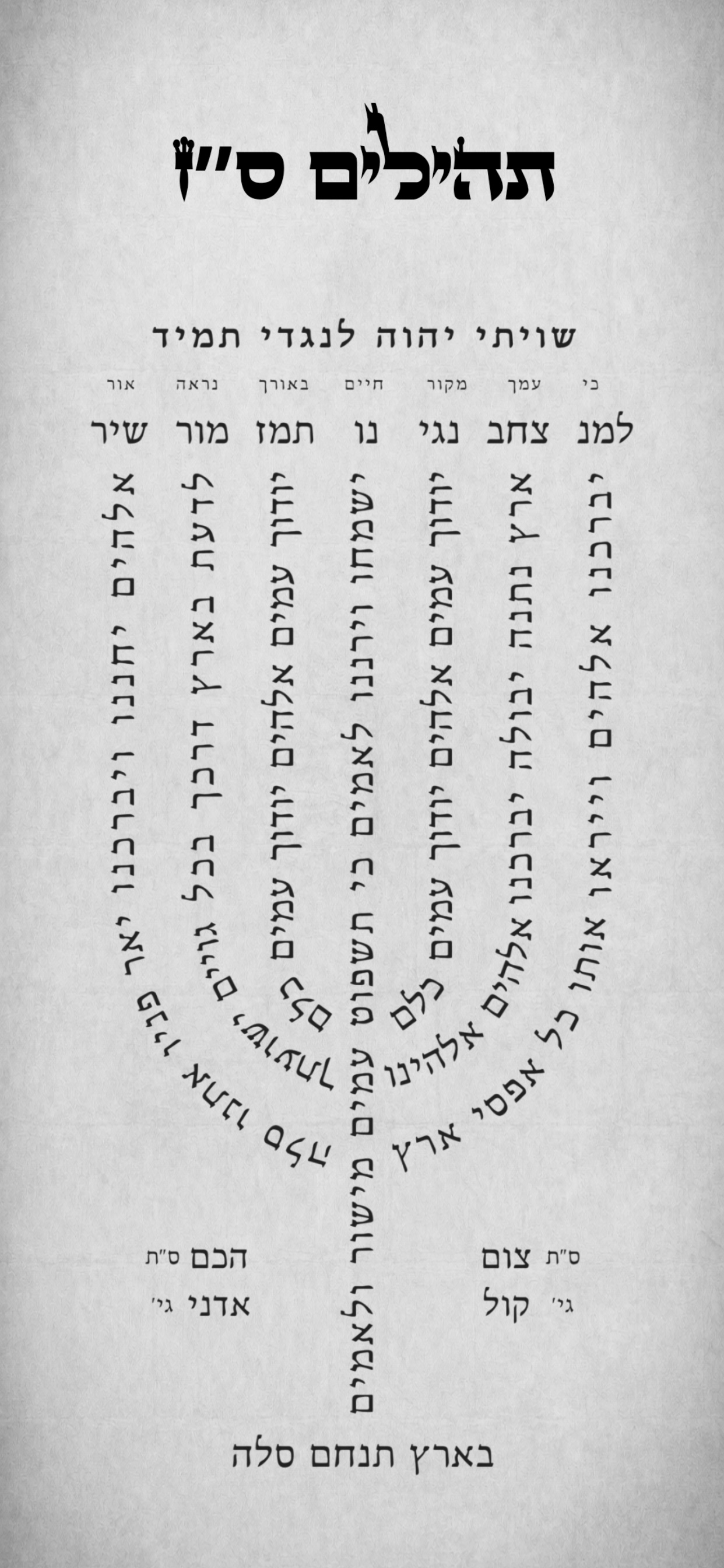 Screenshot 3 of תהילים