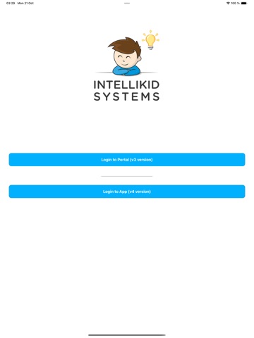 IntelliKid Systems iPad screenshot